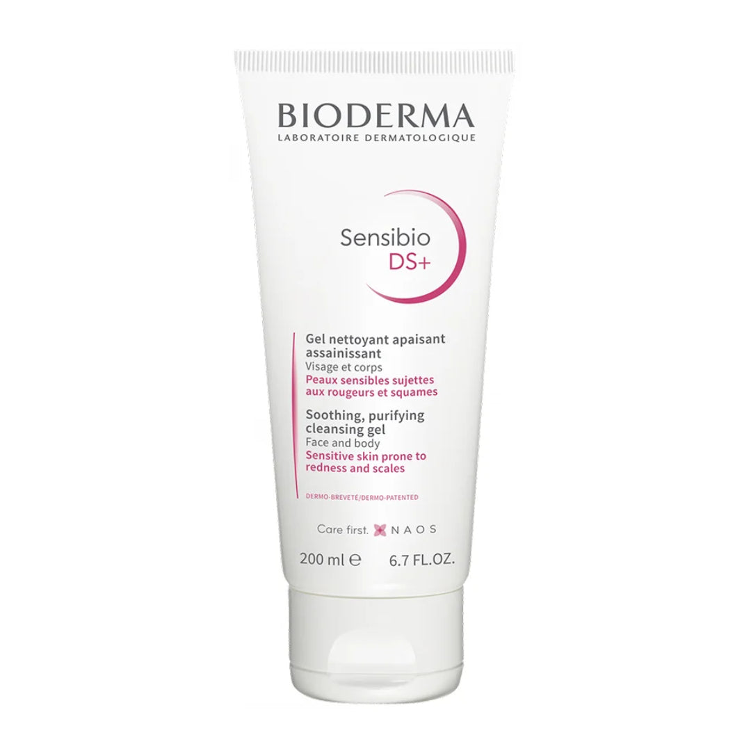 BIODERMA SENSIBIO DS+ GEL MOUSSANT NETTOYANT APAISANT VISAGE ET CORPS - 200ml