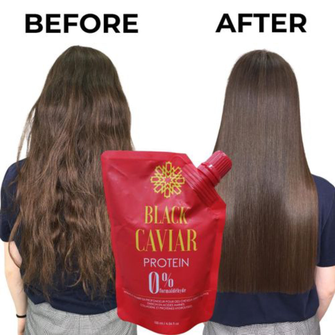BLACK CAVIAR Lissage Brésilien Protein 0% Formaldéhyde - 135ml