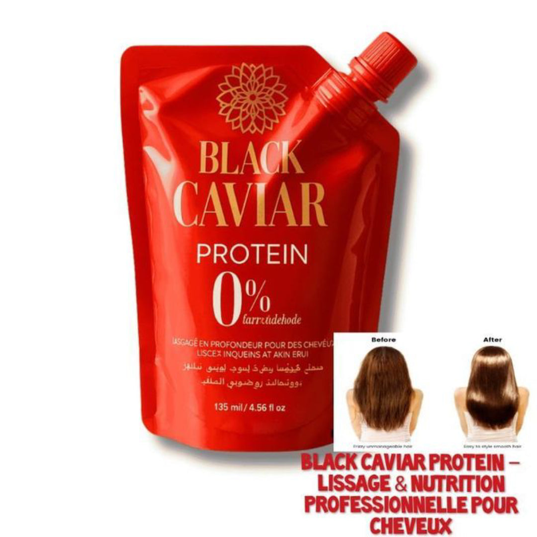 BLACK CAVIAR Lissage Brésilien Protein 0% Formaldéhyde - 135ml