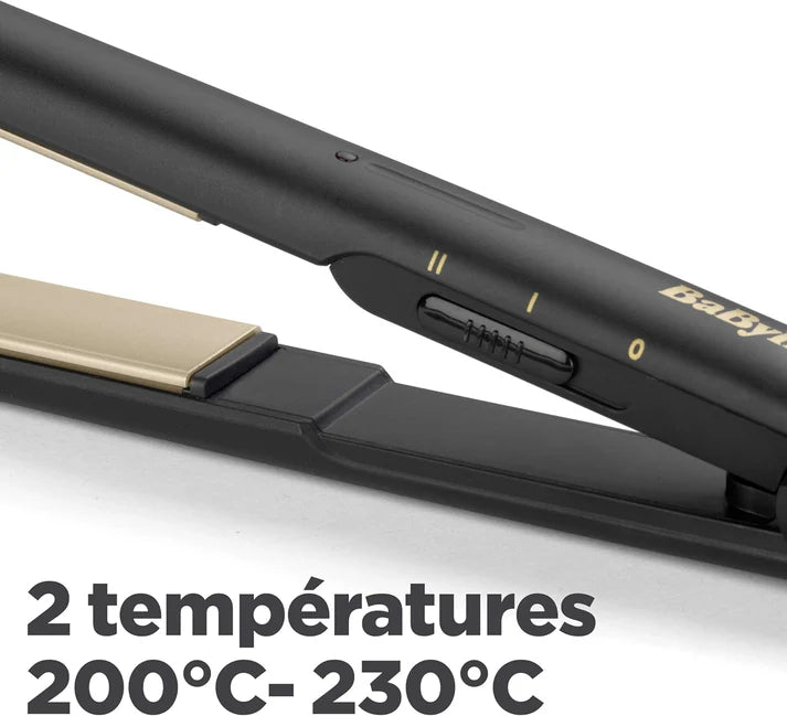 BaByliss Lisseur Ceramic Straight 230 avec Plaques Céramique et Multi-Voltage