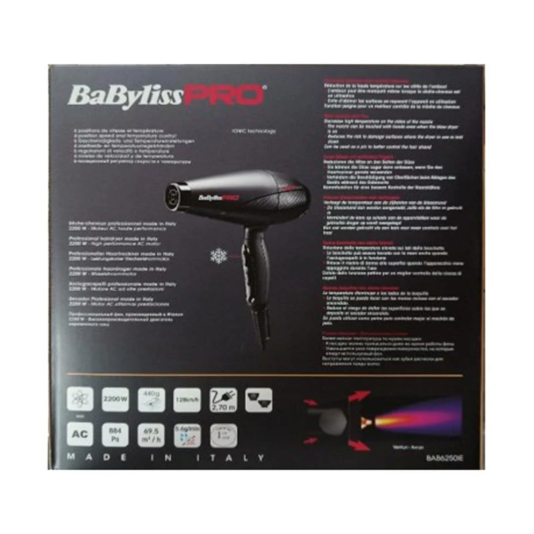 BaBylissPro « Black Star Ionic » Sèche- cheveux 2200 W