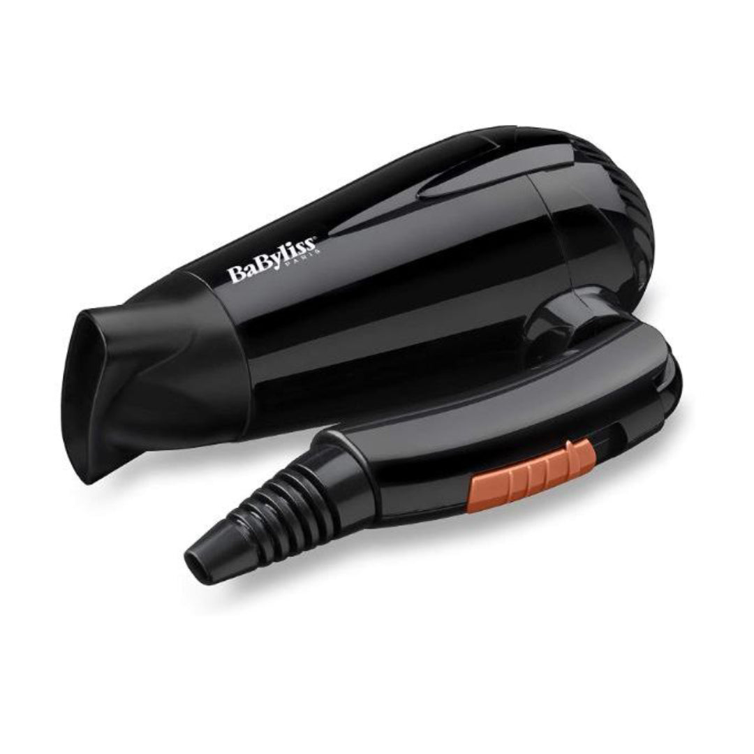 Babyliss Sèche-cheveux Travel Dry 2000W Compact Léger avec poignée pliante 5344E