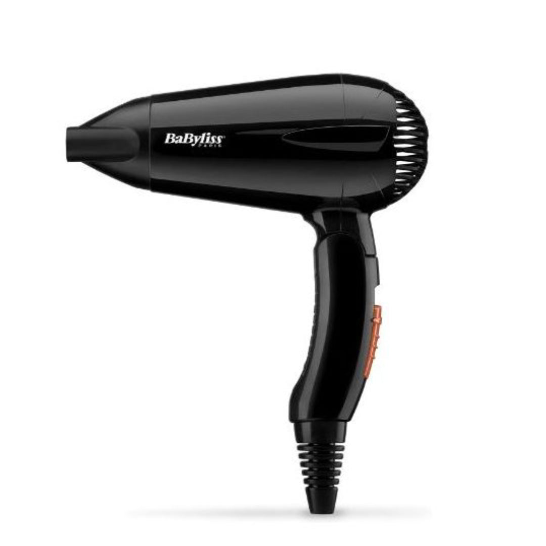 Babyliss Sèche-cheveux Travel Dry 2000W Compact Léger avec poignée pliante 5344E