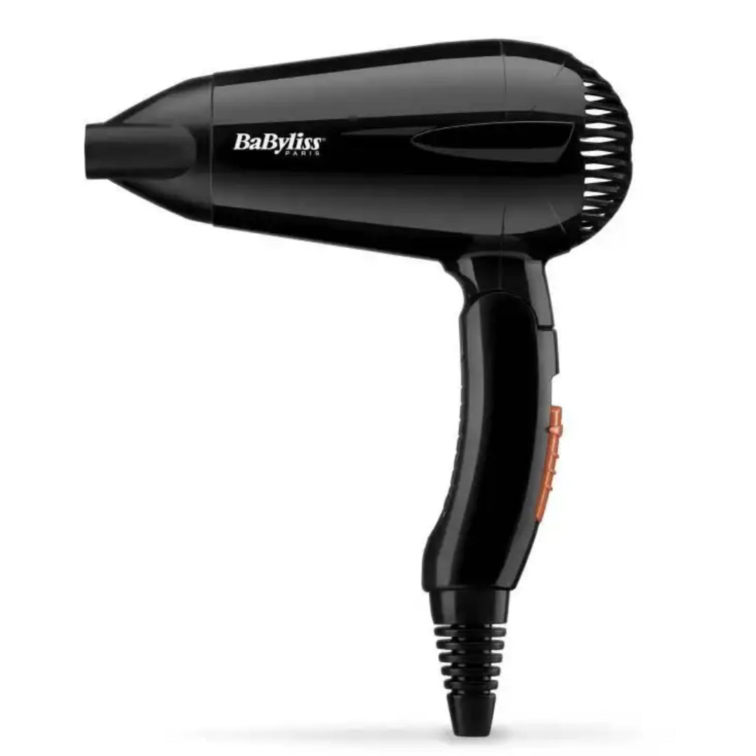Babyliss Sèche-cheveux Travel Dry 2000W Compact Léger avec poignée pliante 5344E