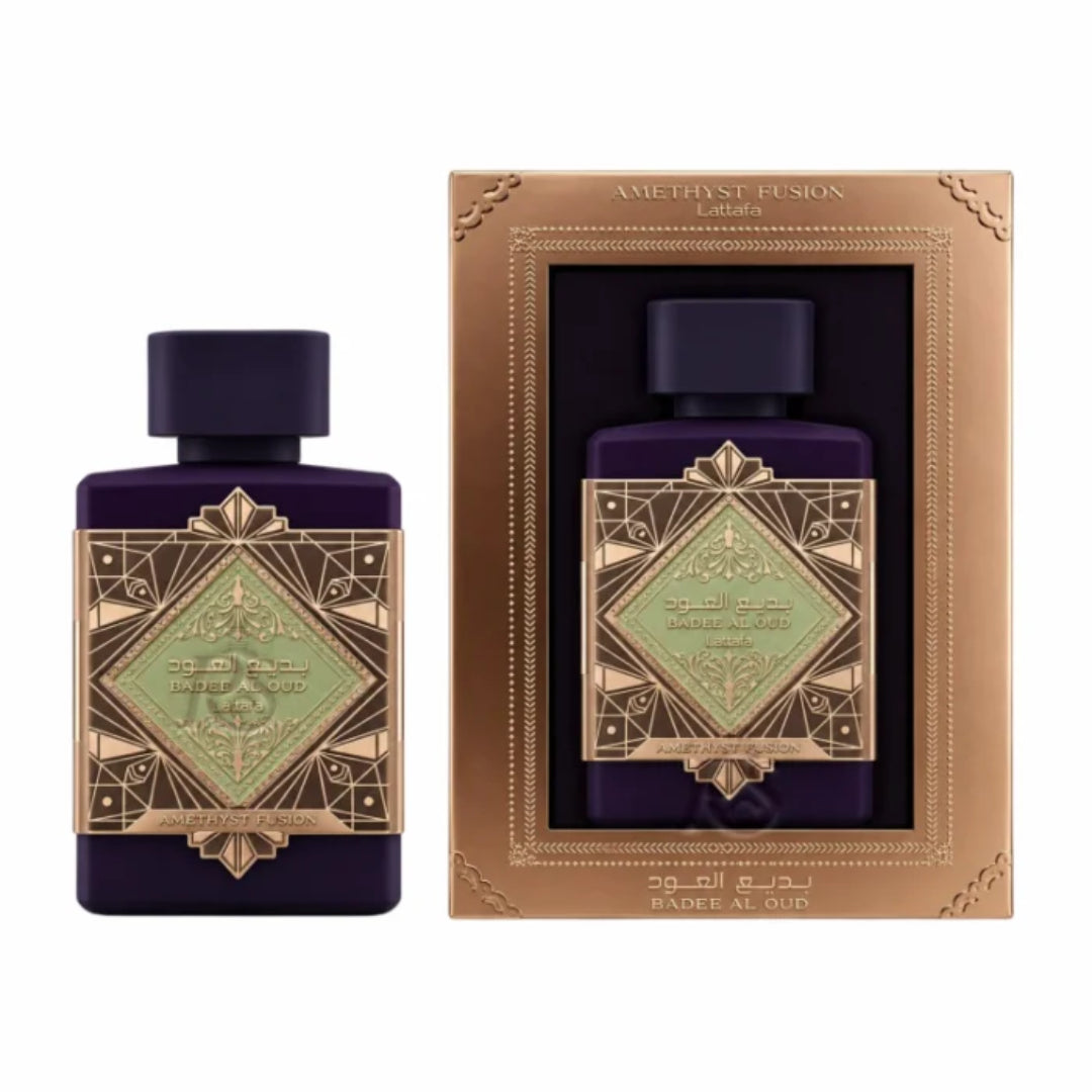 Badee Al Oud Amethyst Fusion Unisexe - Lattafa 100 ml