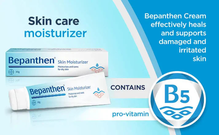Bepanthen Crème hydratant soin de la peau et du visage 30g