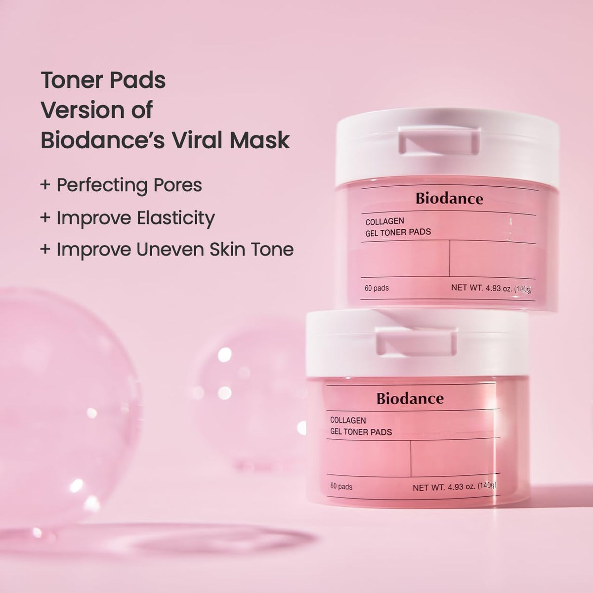 Biodance COLLAGEN GEL TONER PADS 60 PADS