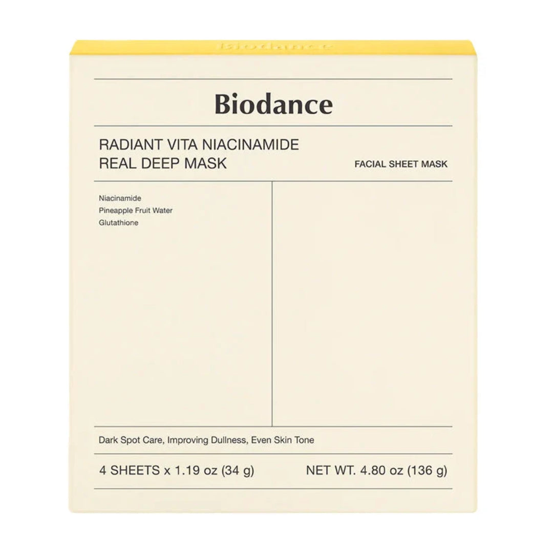 Biodance Radiant Vita Niacinamide Real Deep MASK