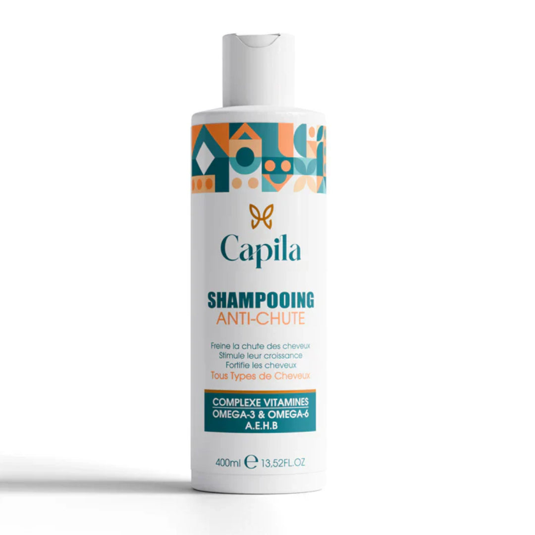 CAPILA Shampooing Anti-Chute Fortifiant Croissance Cheveux - 400ml