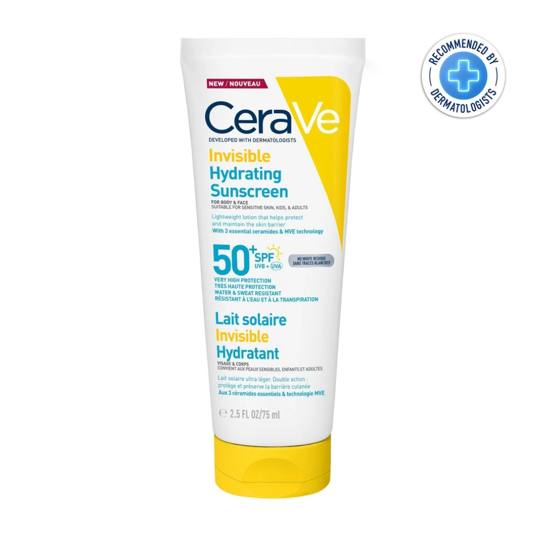 CERAVE LAIT SOLAIRE INVISIBLE HYDRATANT 75 ML