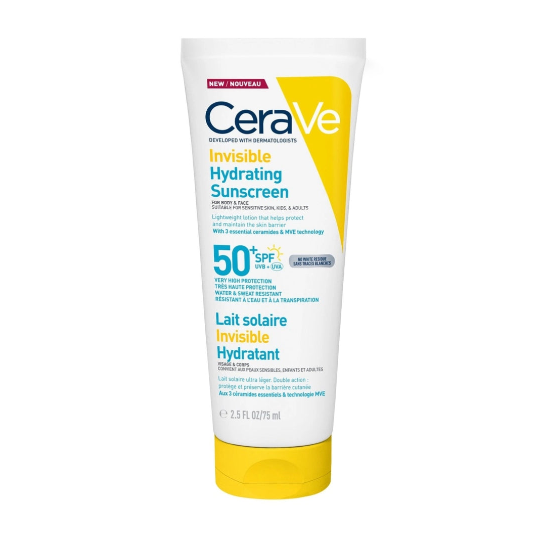 CERAVE LAIT SOLAIRE INVISIBLE HYDRATANT 75 ML