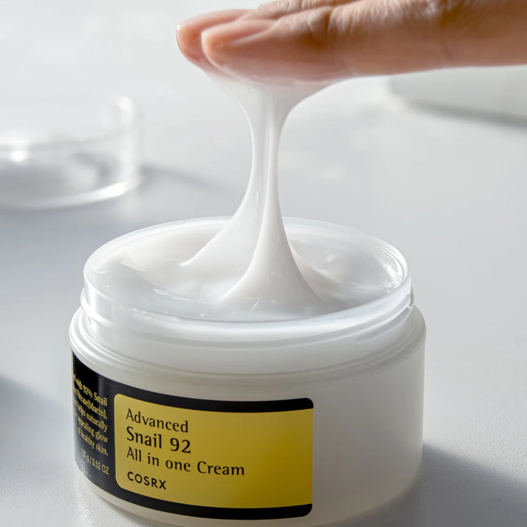 COSRX - CRÈME TOUT EN UN À L'ESCARGOT - ADVANCED SNAIL 92 - 100g