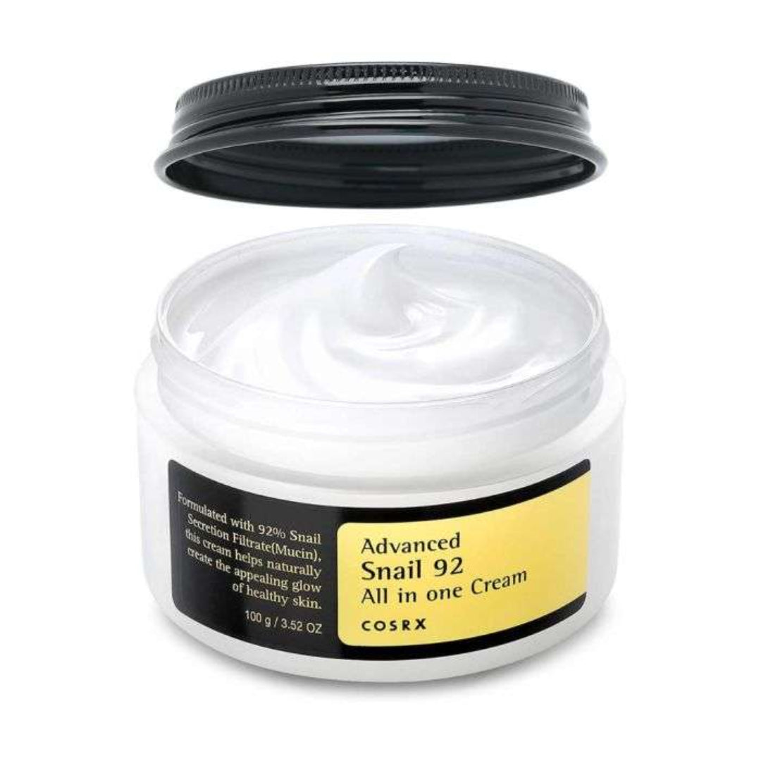 COSRX - CRÈME TOUT EN UN À L'ESCARGOT - ADVANCED SNAIL 92 - 100g