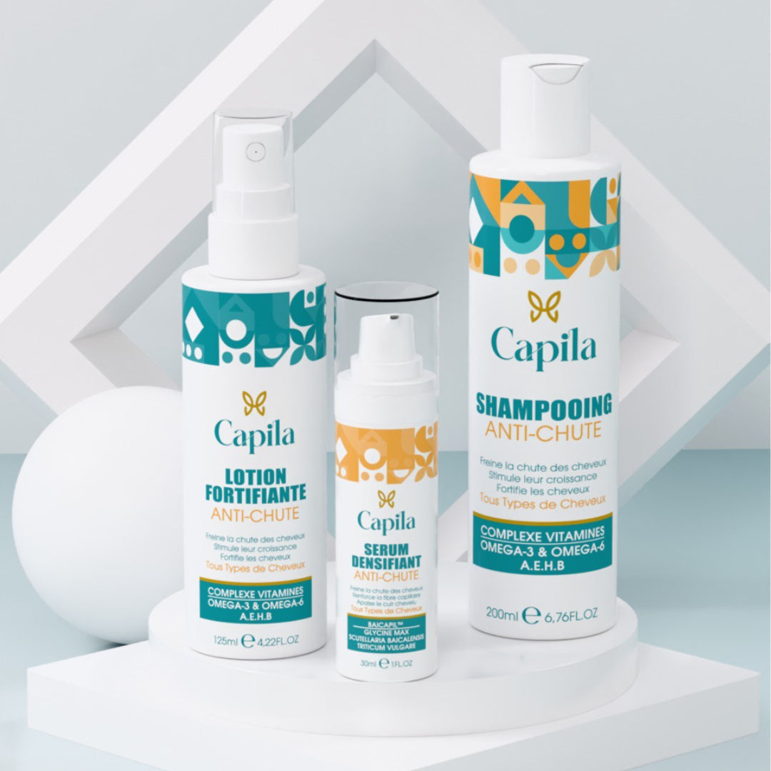 Capila Pack Anti-Chute Shampooing Lotion Sérum 3-en-1