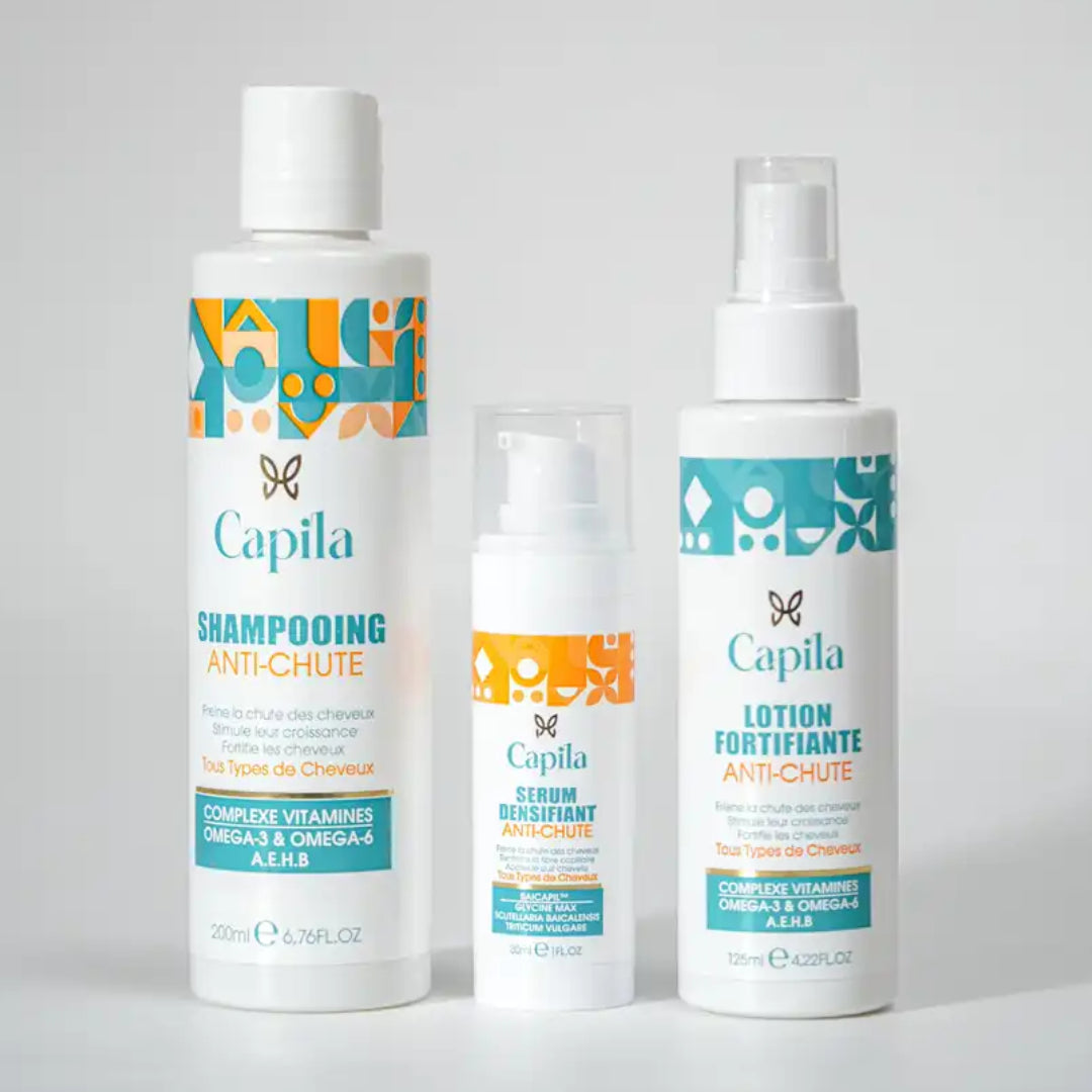 Capila Pack Anti-Chute Shampooing Lotion Sérum 3-en-1