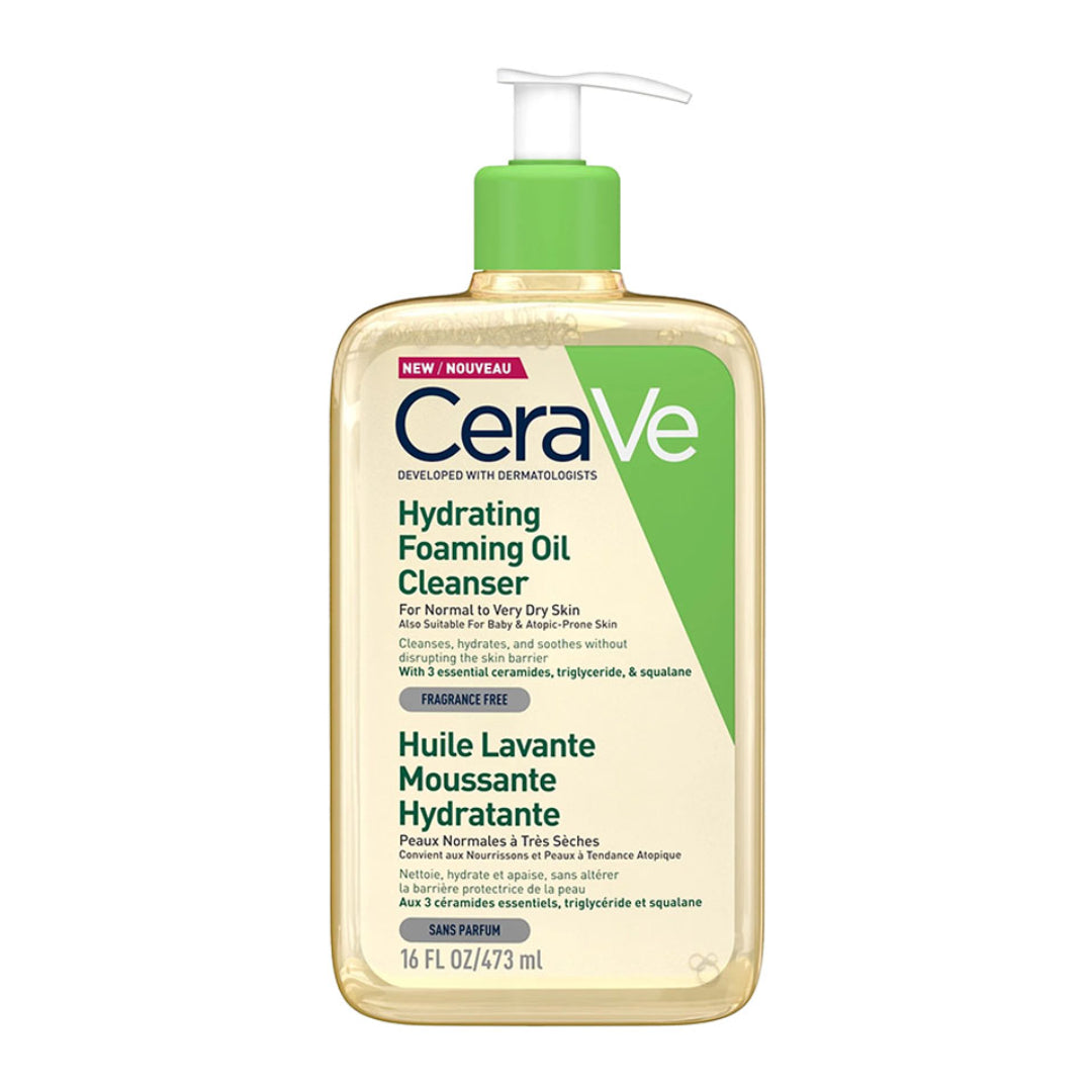 CeraVe Huile Lavante Moussante Hydratante - 473 ml