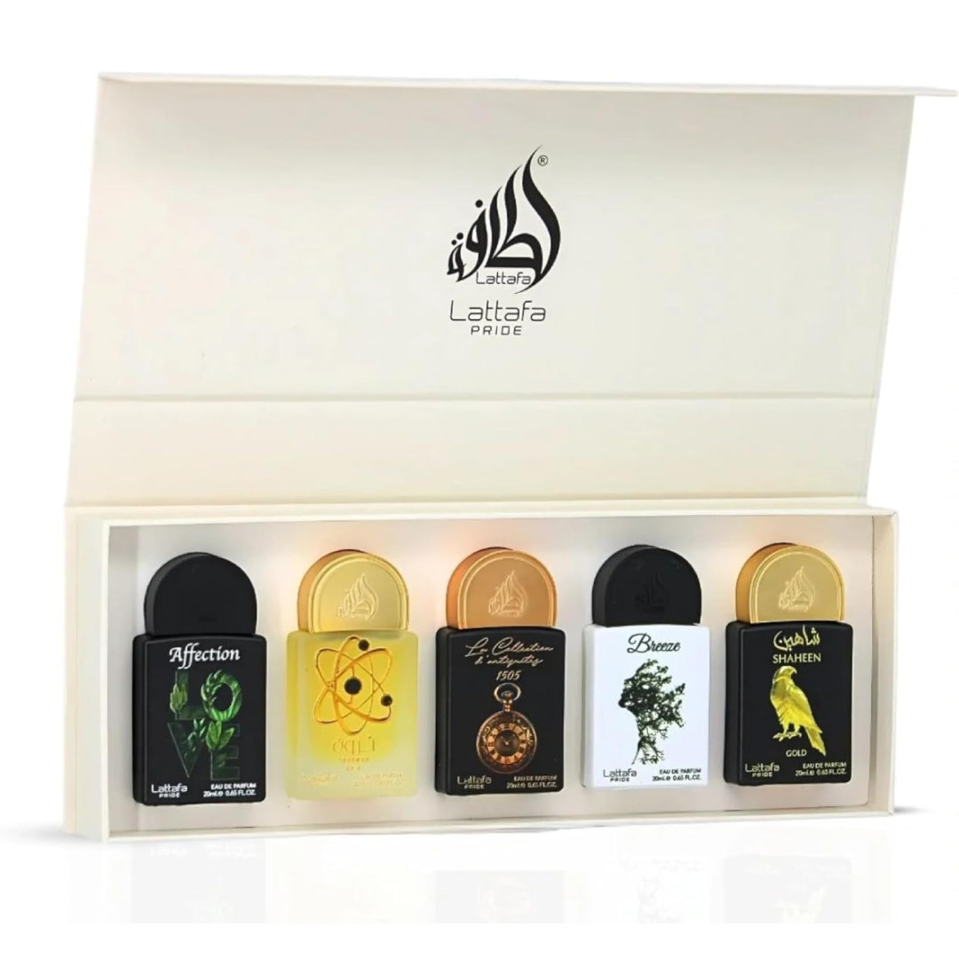 Coffret Mini Collection Pride de Lattafa Parfums (Eau de parfum/5 x 20 ml) n° 1