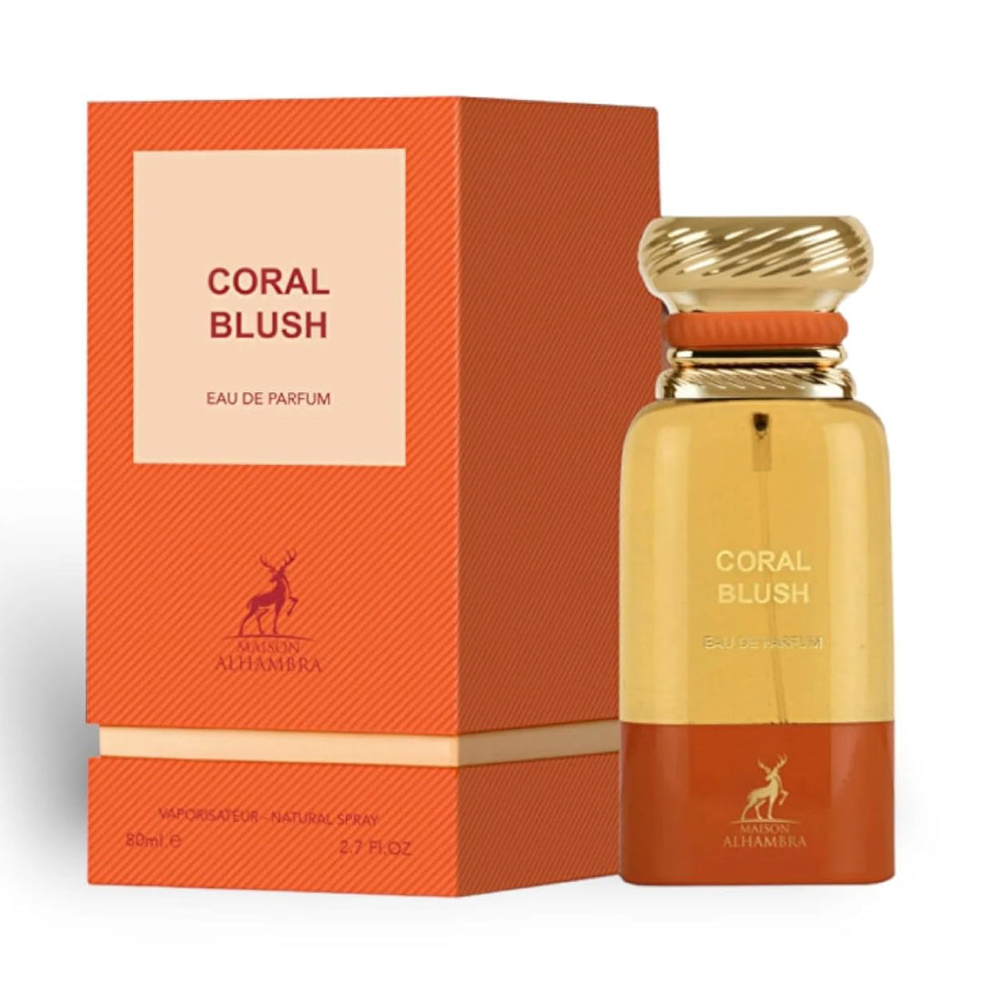 CORAL BLUSH Eau de Parfum Maison Alhambra Unisexe - 80ml