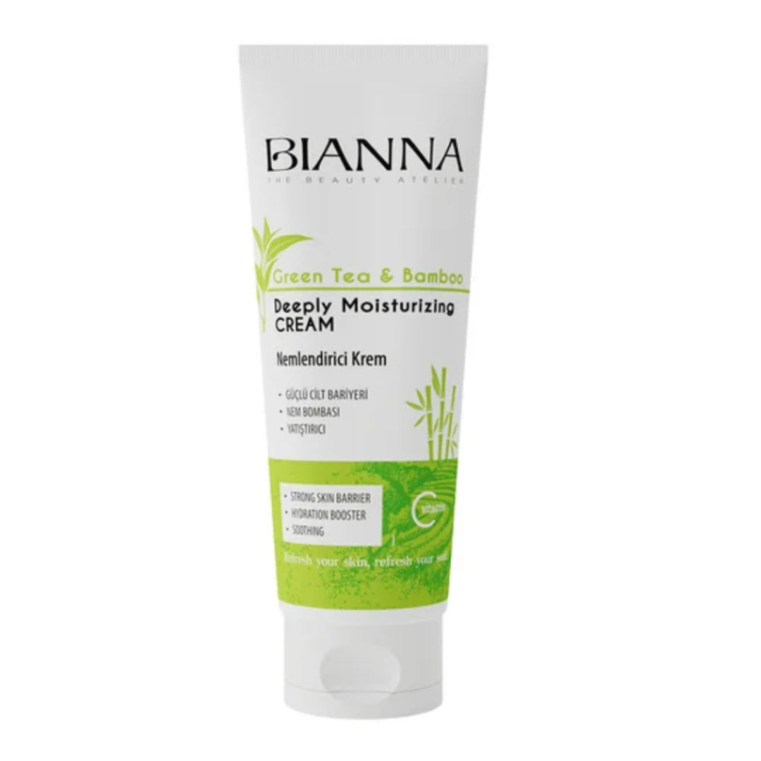 Crème Hydratation Intense Bianna Thé Vert & Bambou - 200 ml