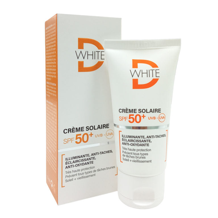 D-WHITE CRÈME SOLAIRE INVISIBLE SPF50+ 50ml