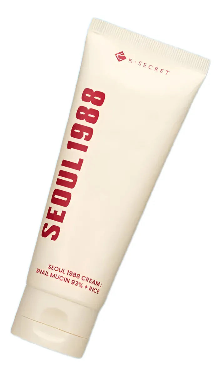 KSECRET – SEOUL 1988  Crème avec 93 % de Mucine d'Escargot et Extrait de Riz Cream : Snail Mucin 93% + Rice