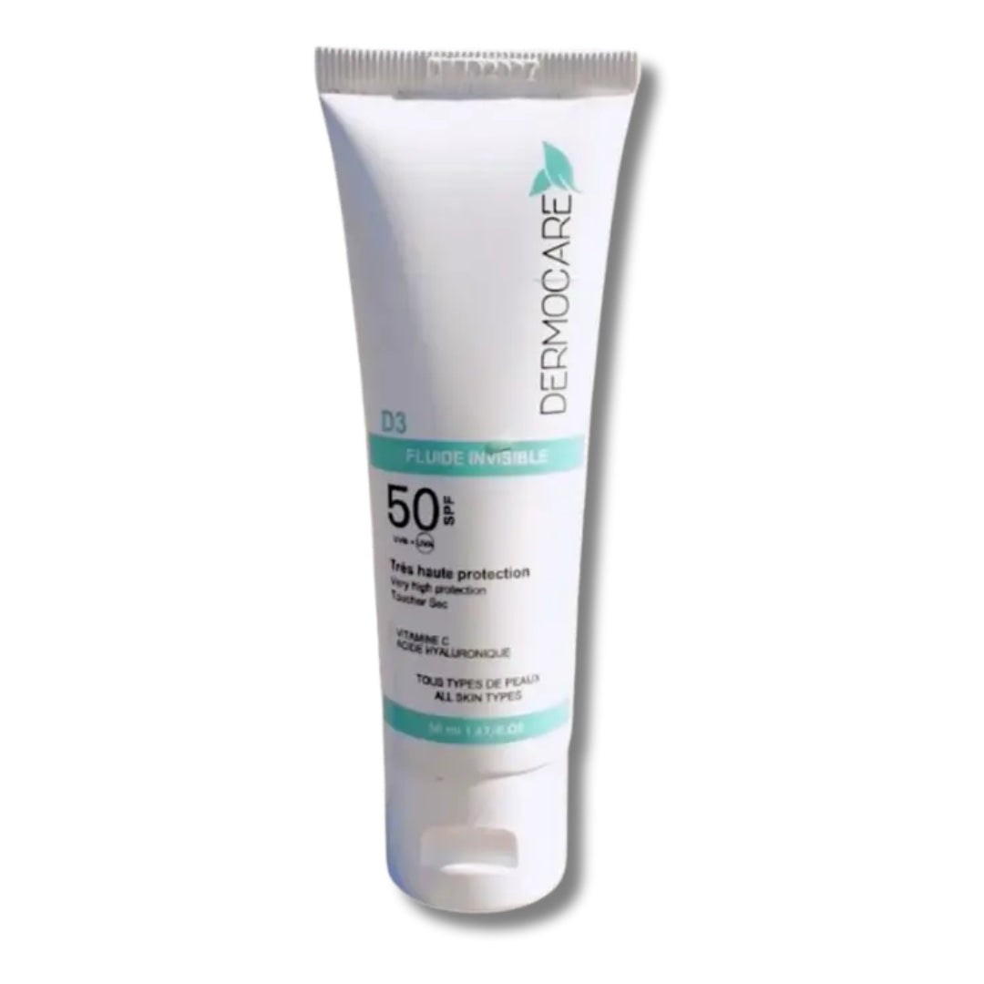 Dermocare Ecran fluide invisible Spf50 - 50ml