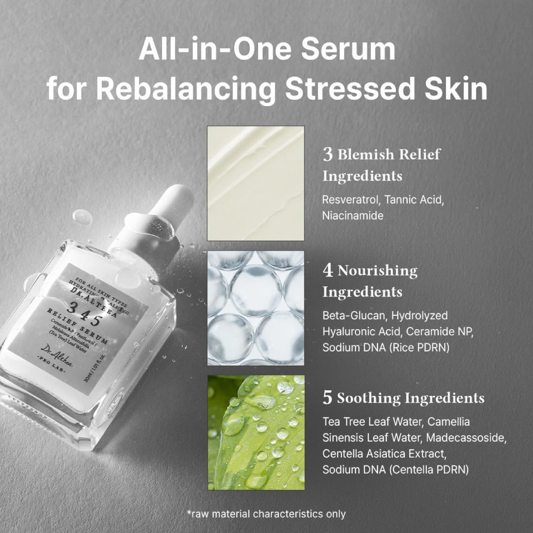 Dr.Althea – 345 Relief Sérum apaisant – 30ml