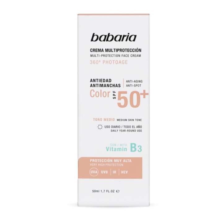 ECRAN SOLAIRE TEINTE PEAU NATURE SPF50 BABARIA