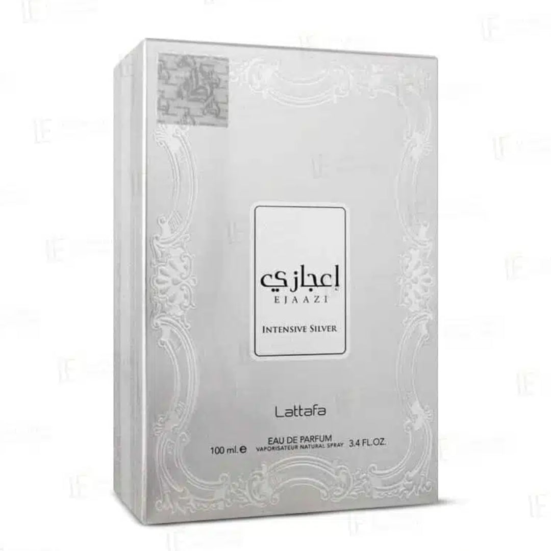 EJAAZI LNTENSIVA SILVER  Eau de Parfum Unisexe – LATTAFA 100ml
