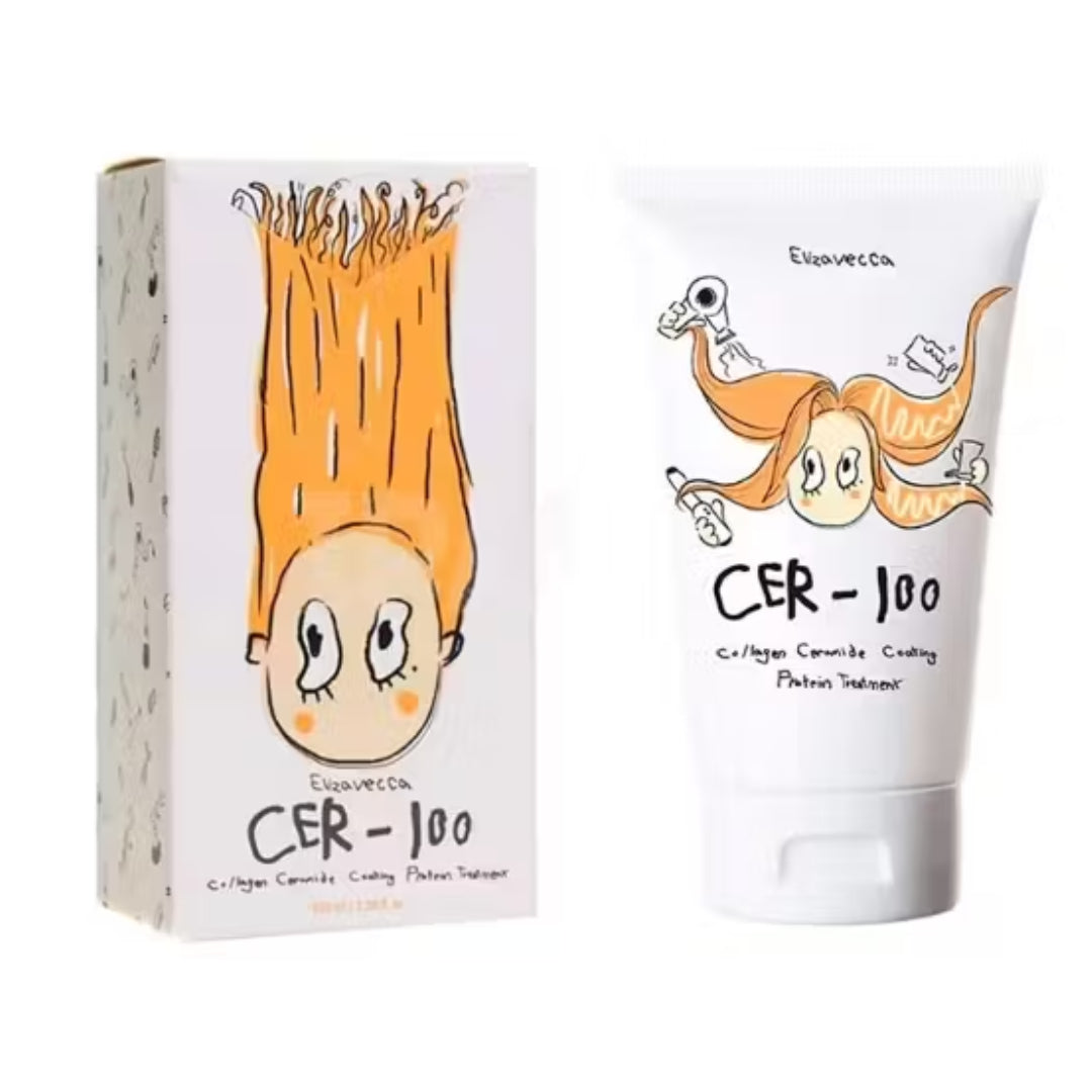 ELIZAVECCA Masque cheveux revitalisant Milky Piggy Collagen Ceramide Coating Protein Treatment Cer-100