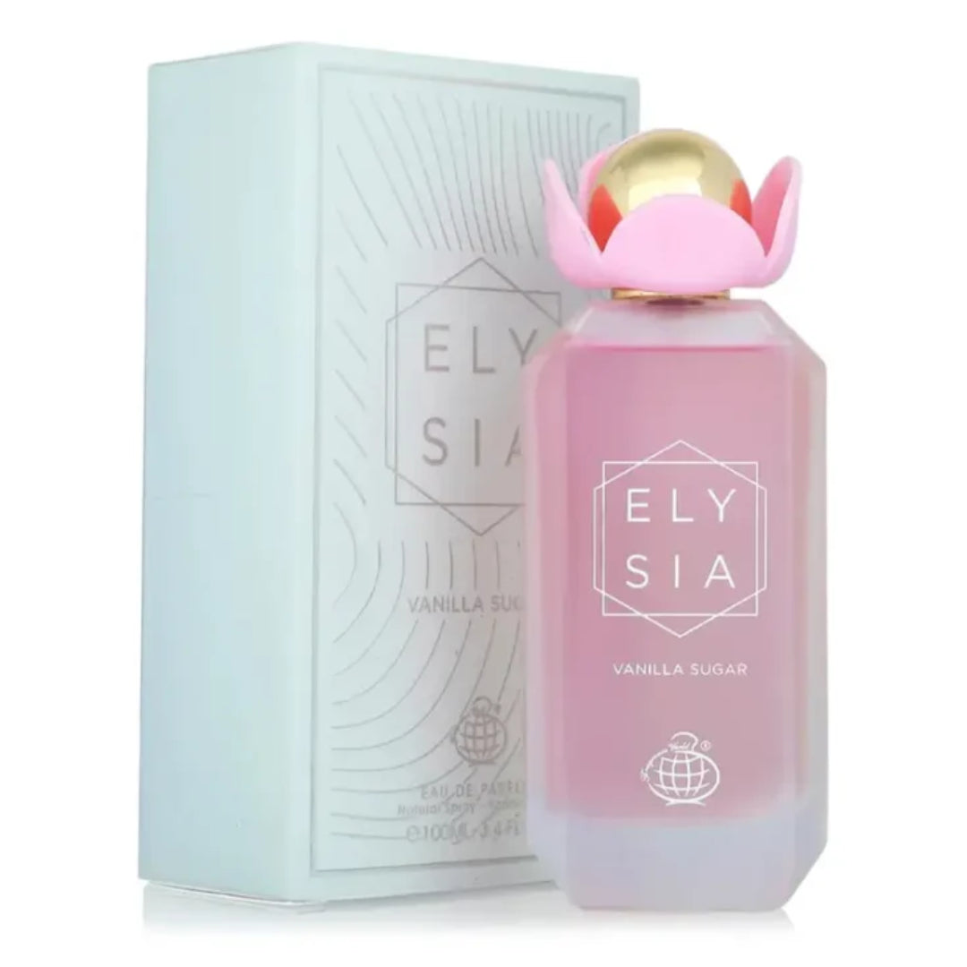 ELYSIA VANILLA SUGAR Eau De Parfum Fragrance World Pour Femme – 100ml