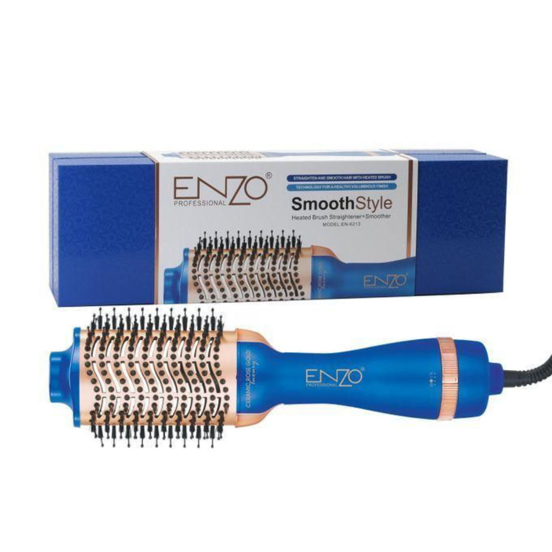 Brosse soufflante ENZO Smooth Style titane pour brushing pro EN-6213