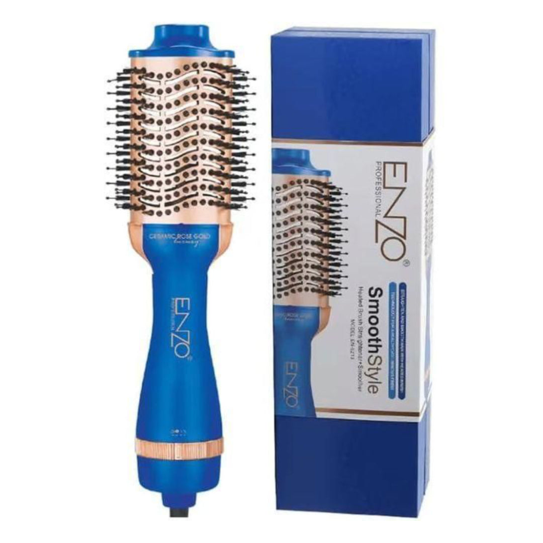 Brosse soufflante ENZO Smooth Style titane pour brushing pro EN-6213