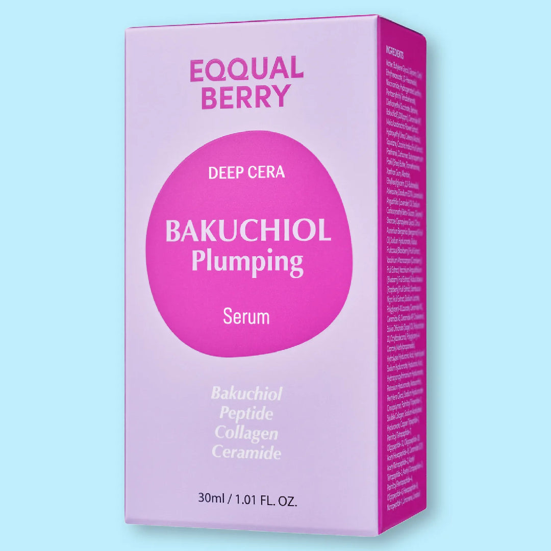 EQQAL BERRY Deep Cera Bakuchiol Plumping Serum - 30 ml