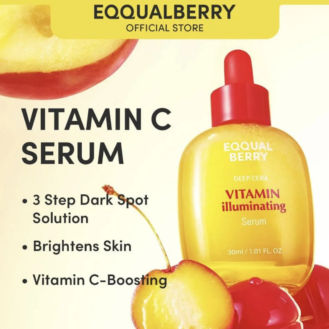 EQQAL BERRY Deep Cera Vitamin Illuminating Serum - 30 ml