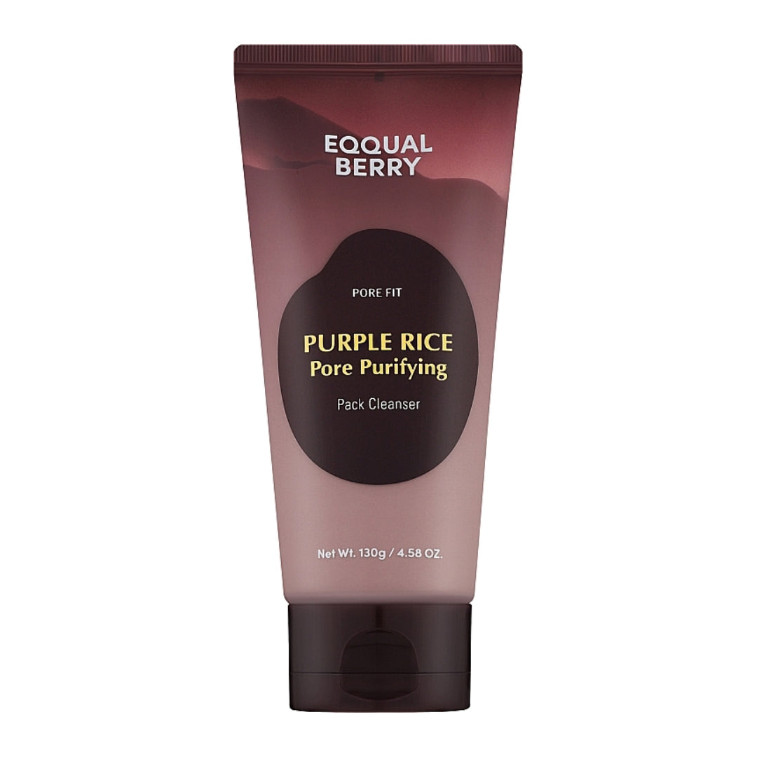 EQQUAL BERRY - Purple Rice Pore Purifying Pack Cleanser - 130g