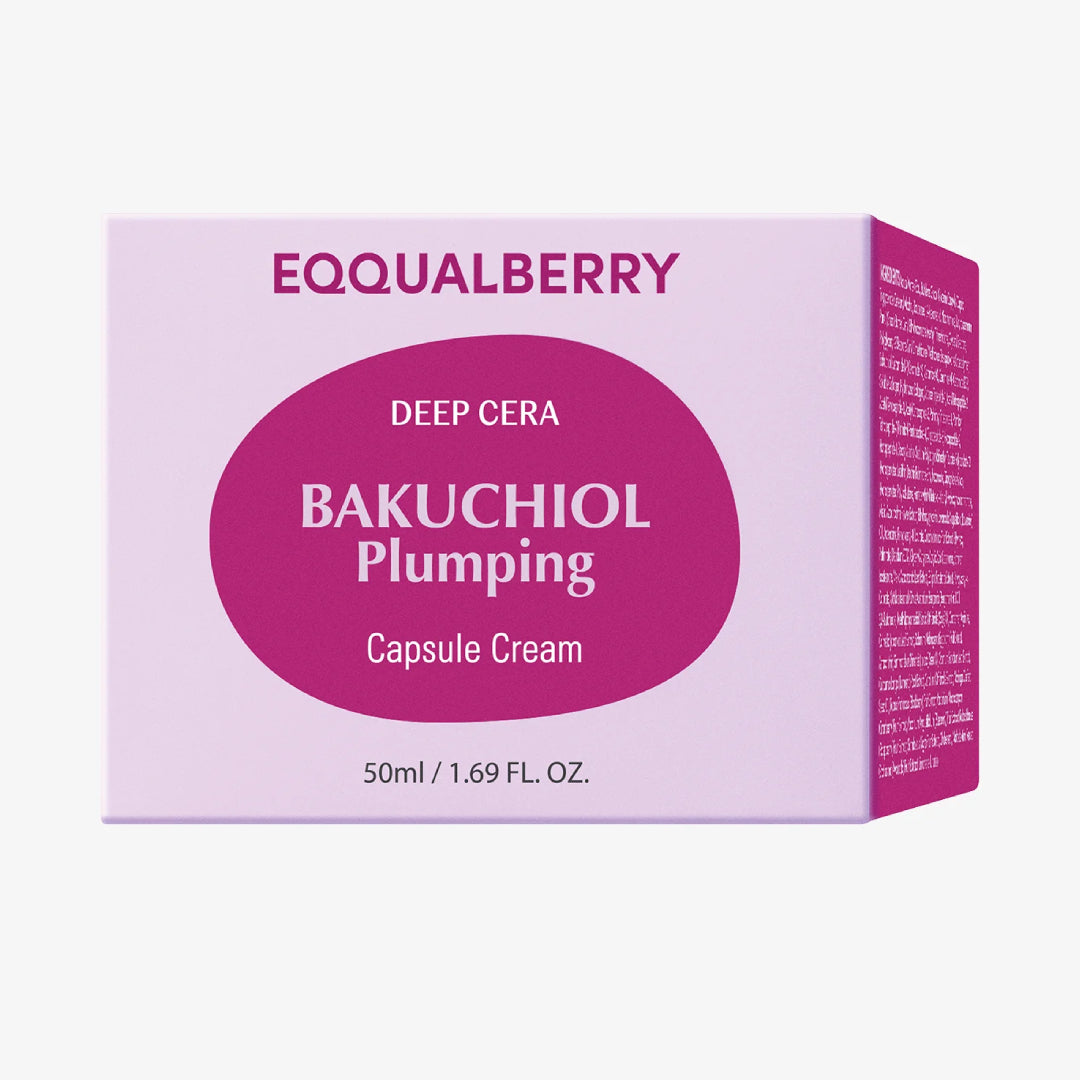 EQQUAL BERRY DEEP CERA BAKUCHIOL PLUMPING CAPSULE CREAM 50ml