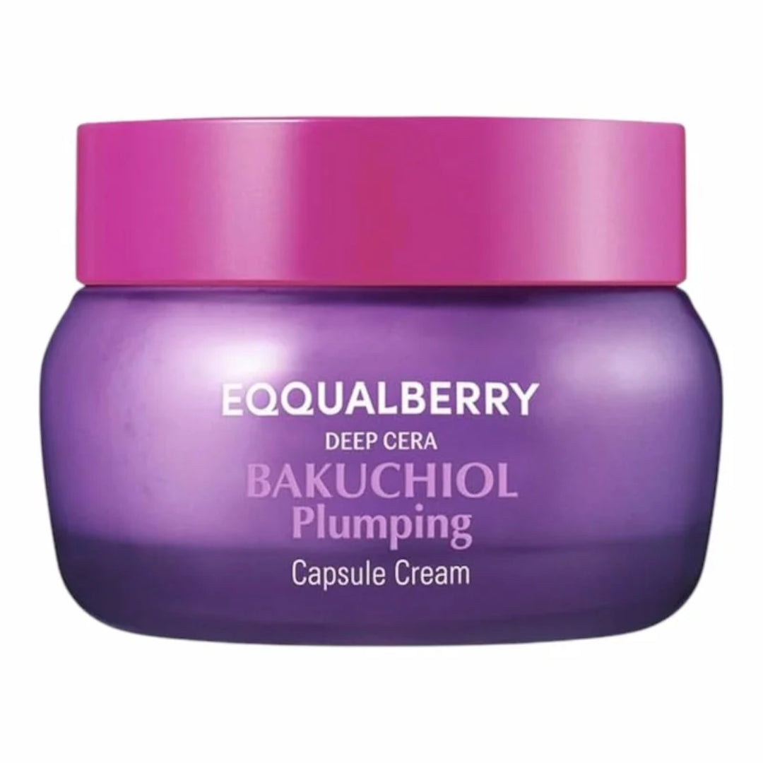 EQQUAL BERRY DEEP CERA BAKUCHIOL PLUMPING CAPSULE CREAM 50ml