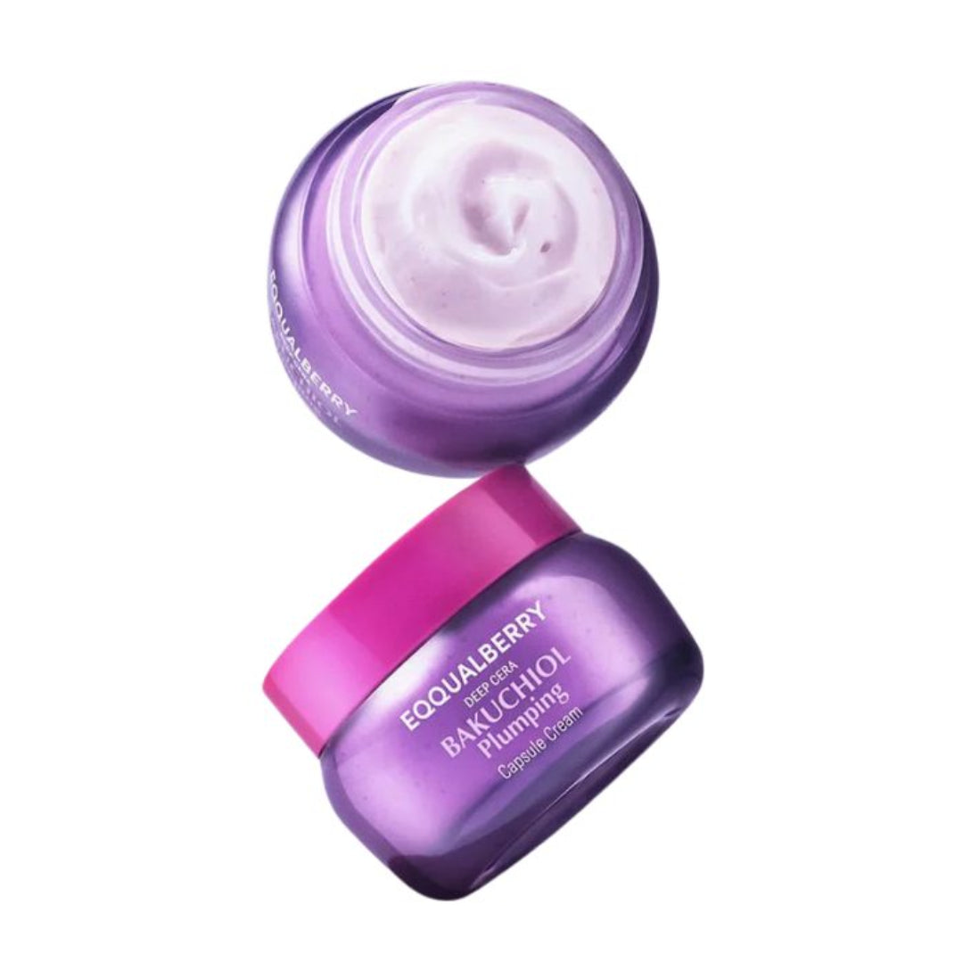 EQQUAL BERRY DEEP CERA BAKUCHIOL PLUMPING CAPSULE CREAM 50ml