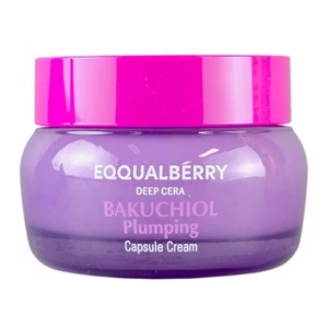 EQQUAL BERRY DEEP CERA BAKUCHIOL PLUMPING CAPSULE CREAM 50ml