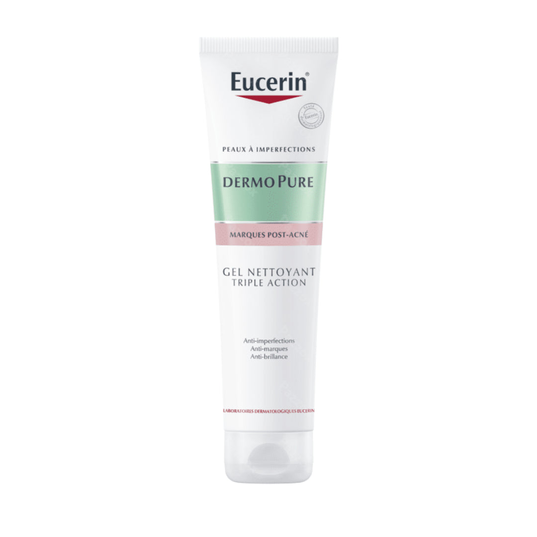 EUCERIN DERMOPURE TRIPLE ACTION GEL NETTOYANT - 150ml