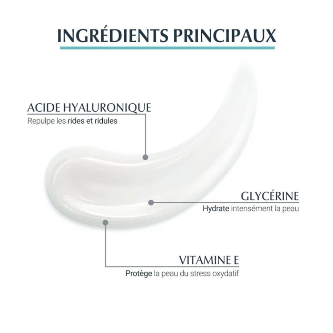 EUCERIN HYALURON-FILLER + 3x EFFECT SOIN DE NUIT BOOSTER D'HYDRATATION GEL-CRÈME