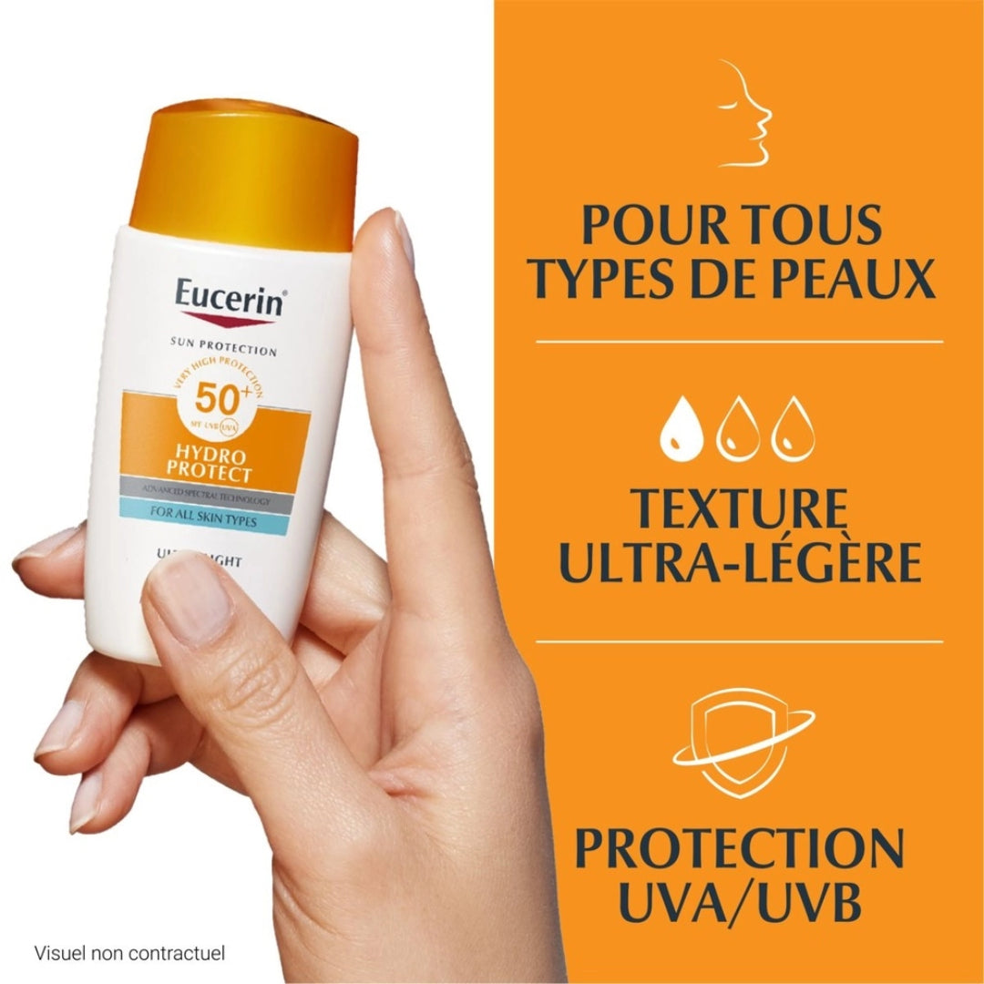 EUCERIN ECRAN HYDRO PROTECT FLUIDE ULTRA LEGER SPF50+ 50ml