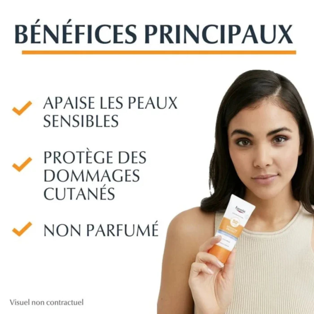 EUCERIN SUN PROTECTION SENSITIVE PROTECT Crème SPF 50+ - 50ml