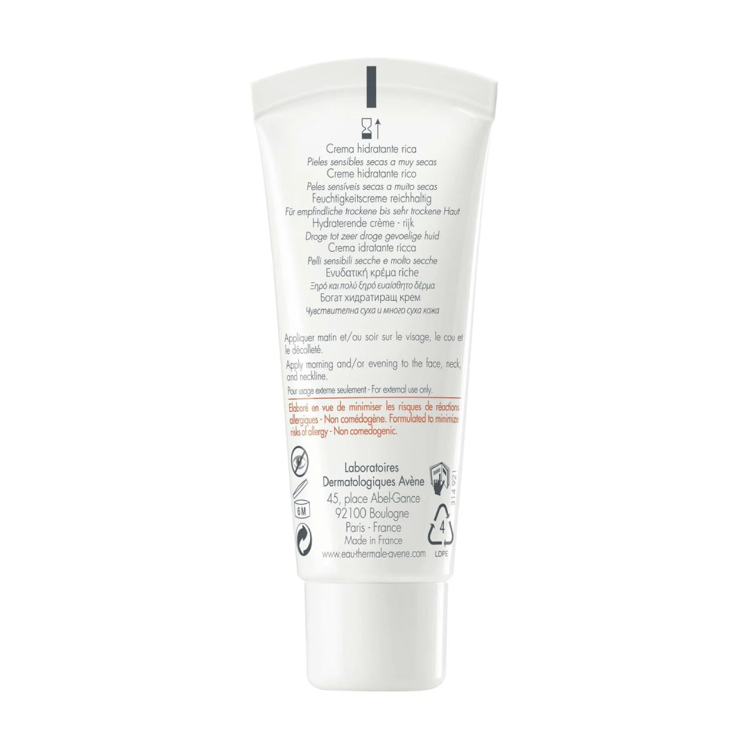 Eau Thermale Avène Hydrance Riche Crème Hydratante | 40ml