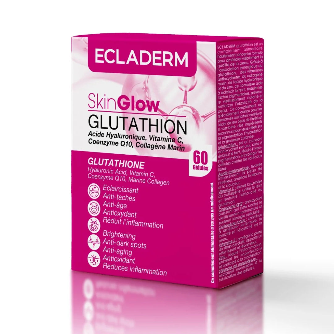 Ecladerm Skin Glow Glutathion – 60 Gélules