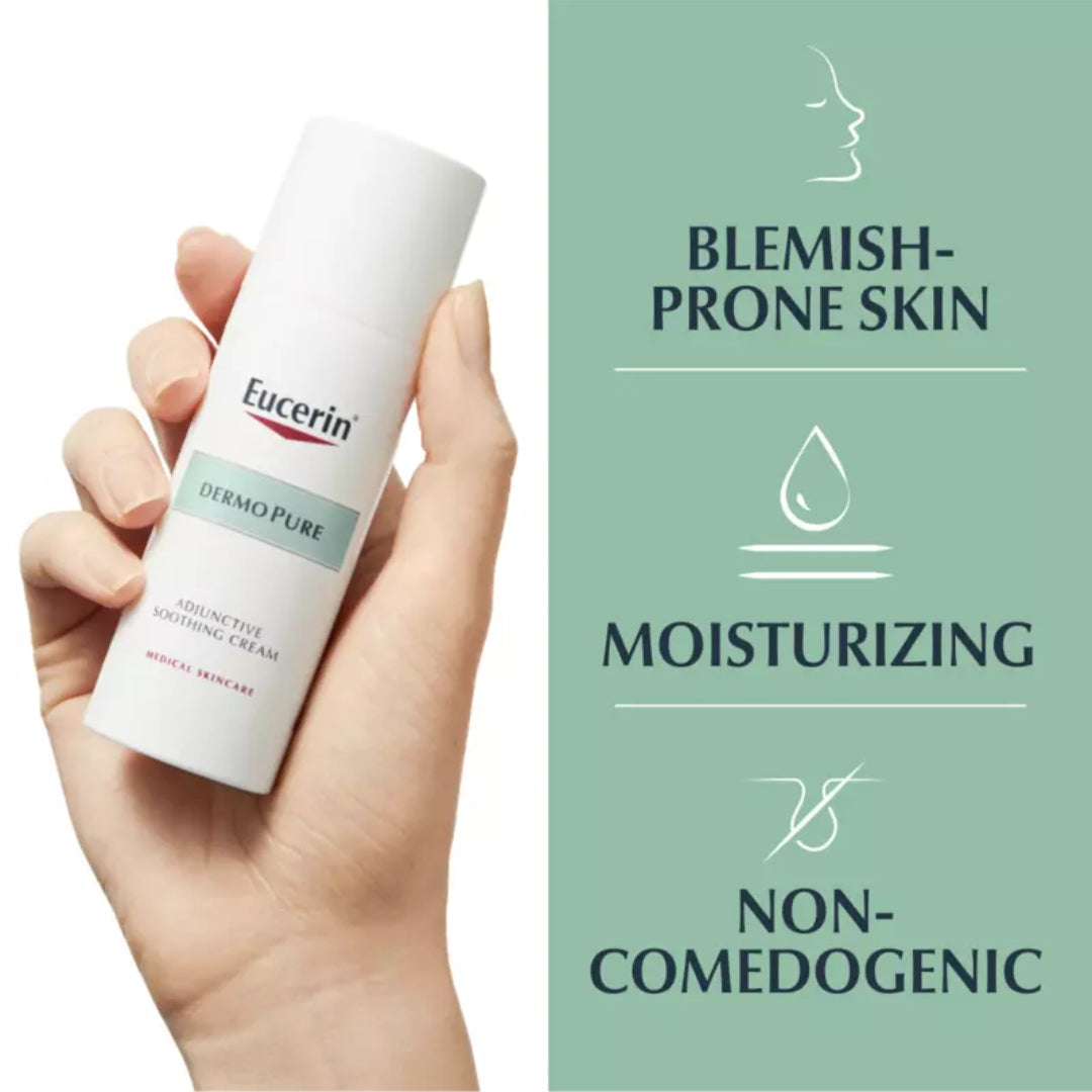 Eucerin Hydra Crème Compensatrice Apaisante DermoPure - 50 ml