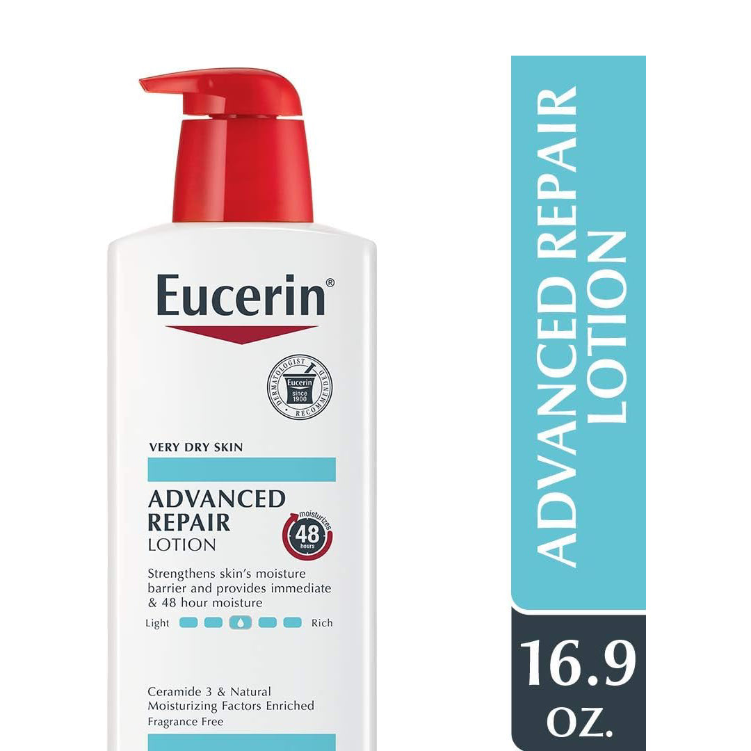 Eucerin Intensive Repair Body Lotion & 48 heur moisture - 500ml