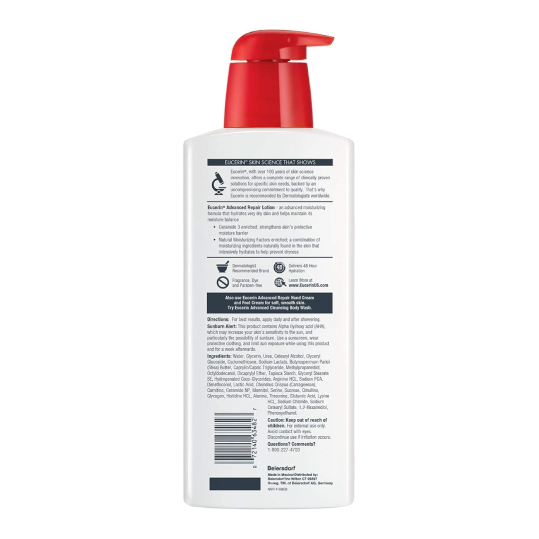 Eucerin Intensive Repair Body Lotion & 48 heur moisture - 500ml