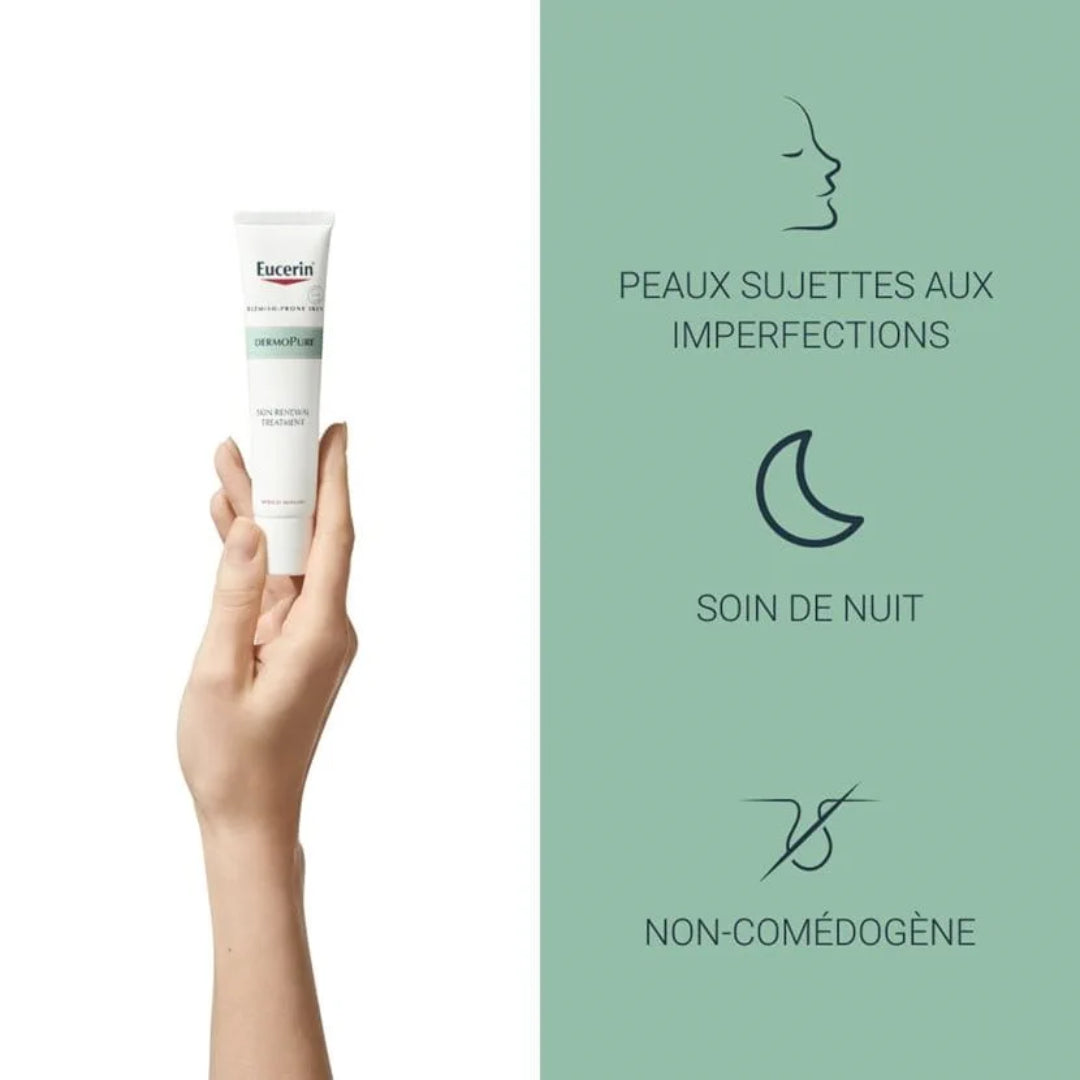 Eucerin k10 Soin Rénovateur Cutané Dermopure - 40ml